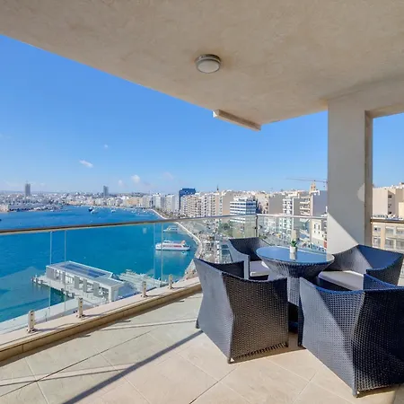 Valletta Skyline Serenity Luxury Harbour Views * Sliema