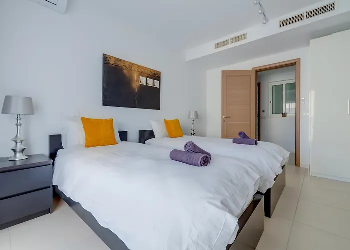 아파트 Valletta Skyline Serenity Luxury Harbour Views 슬리에마