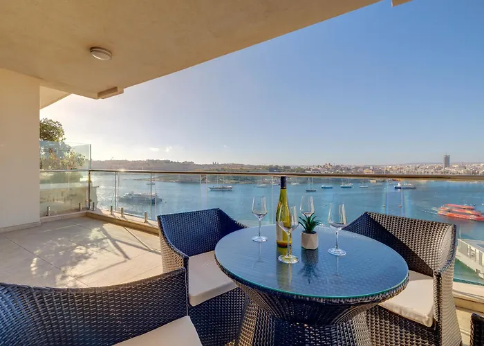 Valletta Skyline Serenity Luxury Harbour Views Apartament Sliema