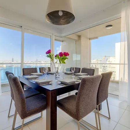 Valletta Skyline Serenity Luxury Harbour Views * Sliema